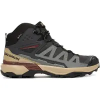 Salomon , model L47743300, in de kleurencombinatie Phantom/Desert Tan/Rum Raisin, maat 44 2/3