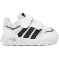 Adidas Peuter Tensaur Klittenband Trainers Cloud White/Core Black/Grey Four