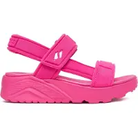SKECHERS UNO Lite - Sunny Stand meisjes sandalen fuchsia roze maat 34