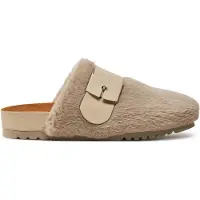 Scholl Klomp Women Alaska 3.0 Synthetic Fur Gr Taupe-Schoenmaat 41