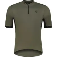 Rogelli Core Heren Fietsshirt - Korte Mouw - Korte Rits - Groen
