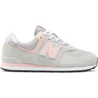 New Balance Sneakers '574' crème / grijs / rosa