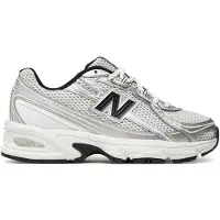New Balance Sneakers laag '740' zwart / zilver / wit