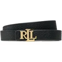 Lauren Accesorios Riem bruin / goud / zwart