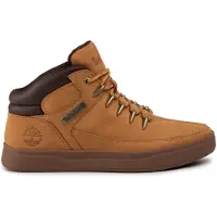 Timberland Davis Square MID Lace up Herrenschuhe Stiefel Schnürer Braun Freizeit