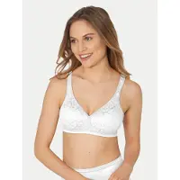 Triumph Wireless bh Elegant Cotton | Maat: 75E | Kleur: Wit