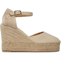 Castañer Espadrilles 'Carol' lichtbeige