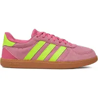 Adidas Sneakers laag 'Breaknet Sleek' neongroen / eosine / donkerroze
