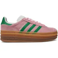 Adidas Sneakers laag 'Gazelle Bold' groen / oudroze / wit