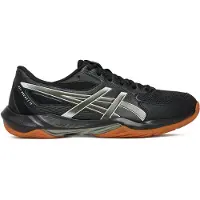 Asics Heren Trainers Gel-Rocket 12 zwart (41.5), Plat, Veters, Casual, Sportief, Meerdere sporten 1071A116