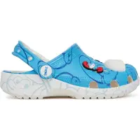 Crocs Sandalen 'Classic Smurfs Clog Kids' blauw