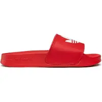 Adidas Originals Muiltjes 'Adilette Lite' rood / wit