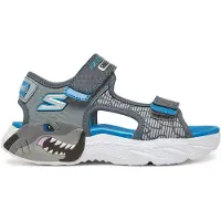 SKECHERS Sandalen m. Licht - Wezen-Splash - Houtskool Blue - - 29 - Lichtgevende Schoenen