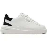 GUESS Sneakers laag 'Elbina' zwart / wit