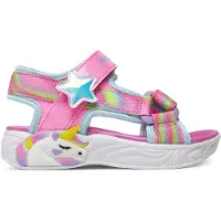 SKECHERS Sandalen m. Licht - Unicorn Dromen - Roze/Multi - - 34 - Sandalen