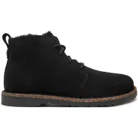 Birkenstock Veterlaarsjes zwart