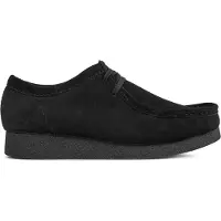 Clarks Veterschoen 'Wallabee' zwart