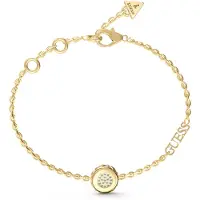 GUESS Armband Stylish Coin Bracelet Yellow Gold Goudkleurig