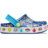 Crocs Open schoenen 'Toddler Off Court' blauw / geel / oranje / rood