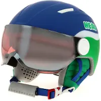 Head Skihelm HEAD Kids Mojo Blue/Green-XXS