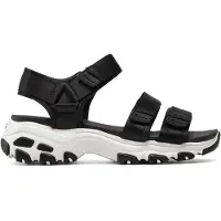 SKECHERS Wandelsandalen zwart / wit