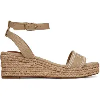Tommy Hilfiger Fw0fw08805 Esparto Sleehak Sandalen
