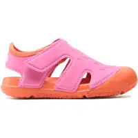 Reima Strand-/badschoen 'Koralli' lichtgrijs / donkeroranje / fuchsia