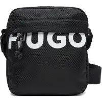 HUGO Schoudertas zwart / wit