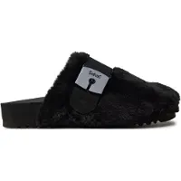 Scholl Klomp Women Alaska 3.0 Synthetic Fur Gr Black-Schoenmaat 38