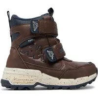 Kappa unisex kinderlaarzen winterschoenen stijlcode 260976K 5067 bruin