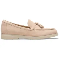 Clarks Dames Narini Edge Instappers Sand Suede