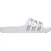 Adidas Strand-/badschoen 'Adilette Aqua' zilver / wit