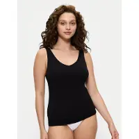 Triumph Dames Hemd Sense of Modal | Maat: XS | Kleur: Zwart