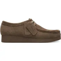 Clarks Veterschoen Women Wallabee EVO Shoe Olive-Schoenmaat 38