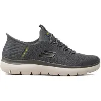SKECHERS Sneakers laag 'Slip-Ins Summits - High Range' donkergrijs