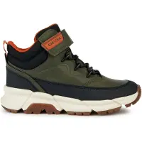Geox Laarzen 'J FLEXYPER PLUS ABX' kaki / oranje / zwart