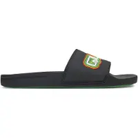 Quiksilver Muiltjes 'Rivi' grasgroen / oranje / zwart / wit