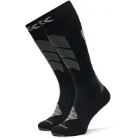 X-socks - Skisokken - Ski Expert OTC Black/Light Grey voor Unisex - Maat 39-41 - Zwart