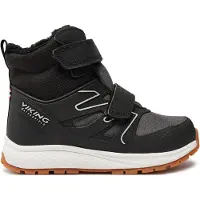 Viking Snowboots - Tex - Equip Defence Warm WP 2V - Black/Ch - - 32 - Winterlaarzen
