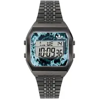 Adidas Digitaal horloge 'DIGITAL TWO' zwart