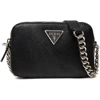 GUESS Schoudertas 'Noelle' goud / zwart
