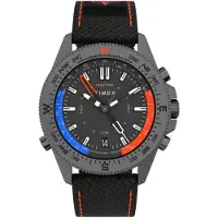 Timex Analoog horloge blauw / grijs / rood