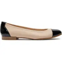 Tamaris Ballerina nude / zwart