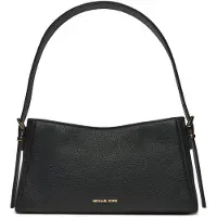 Michael Kors Moore | Schoudertas leer | zwart