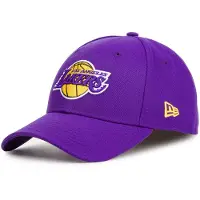 New Era Pet '9FORTY NBA THE LEAGUE LA LAKERS' geel / donkerlila / wit