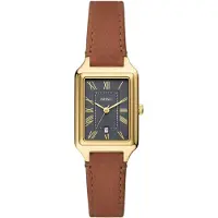 Fossil Analoog horloge 'RAQUEL' bruin / goud / zwart