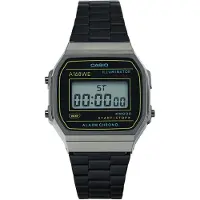 Casio Collection A168WEHB-1AEF Horloge - Staal - Grijs - Ø 35 mm