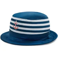 Playshoes Hoed marine / lichtrood / wit