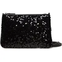 Coccinelle Best Crossbody Paillettes Noir/noir Maat: OS | Handtassen Outlet | Dames | Zwart