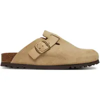 Scholl Klomp Women Fae Suede Sp Beige-Schoenmaat 38
